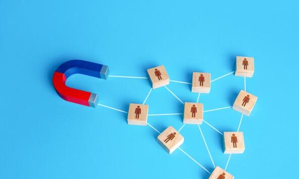 Hiring abstract image